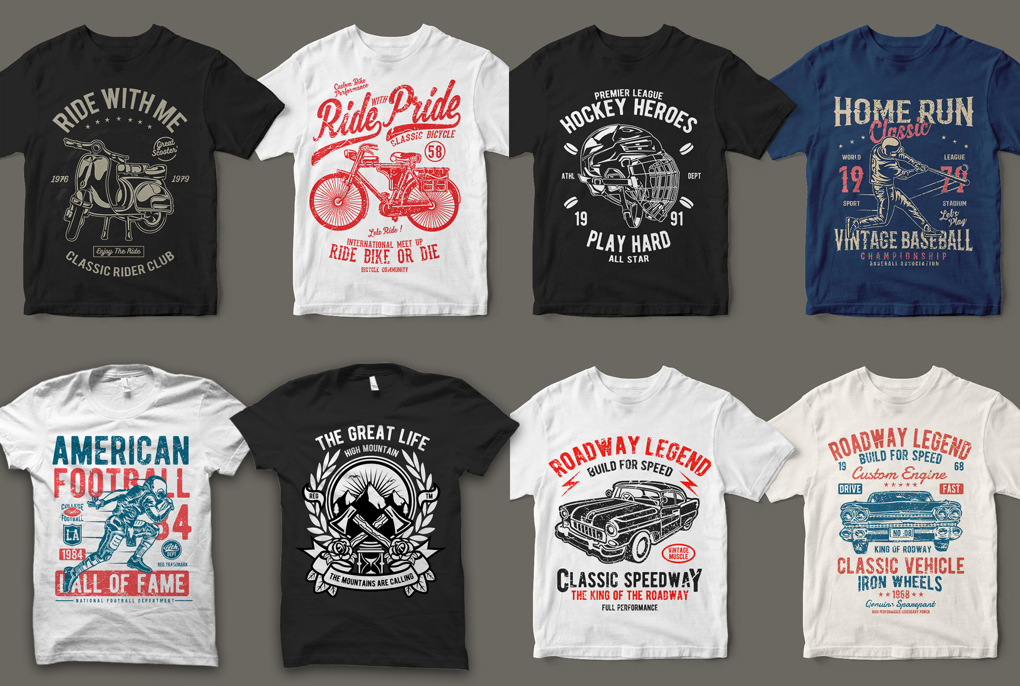 Send You 18999+ Print Ready Tshirt Designs for 99 PixelClerks