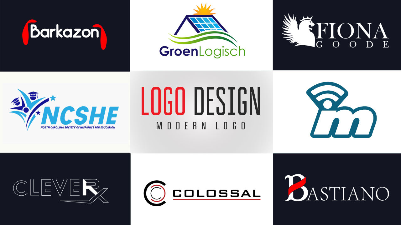 I will design modern professional business logo with unlimited revisions