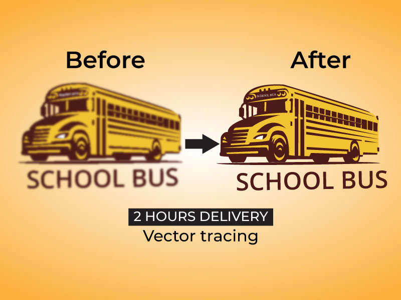I will vector tracing, redraw or recreate logo or image
