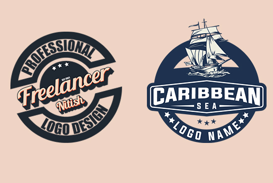 Create a unique vintage ,abstract and text logo design