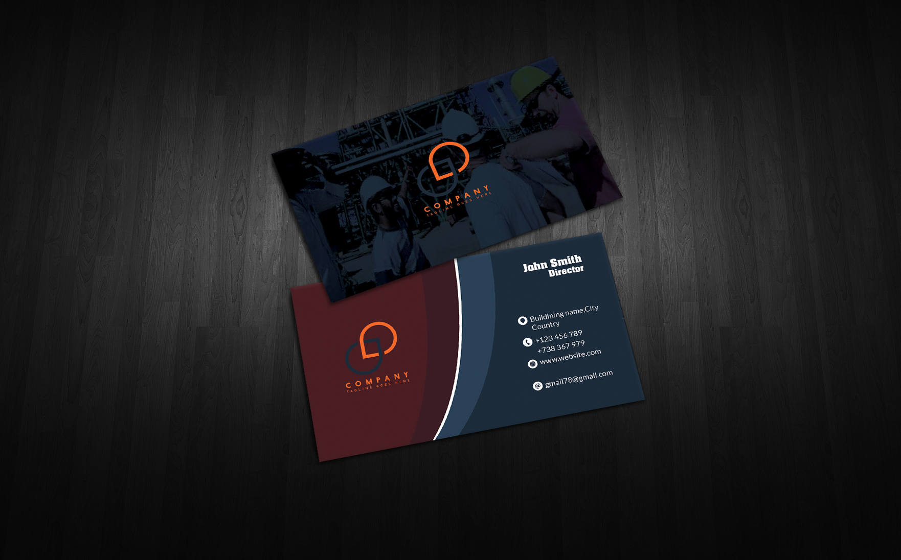  Corporate Business cards for you in just 6hours