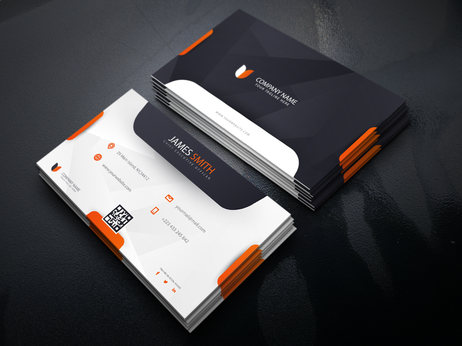 Make Stylish And Professional Business Card for $10 - PixelClerks