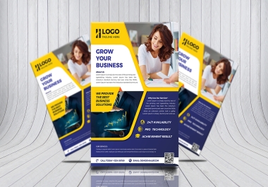 Design ATTRACTIVE Flyer,  Brochure,  Poster within 24 hours