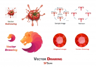 Vectorize Or Redraw Any design/Image/Logo Professionally
