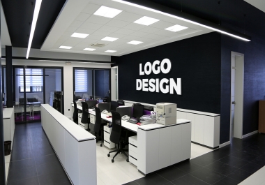 mockup your logo or artwork on 20 office interiors