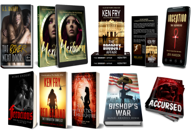 create 2 awesome kindle book front cover design