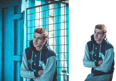 Remove background,  photo editing,  retouching in 5 hours