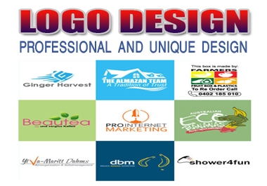 Premium Quality,  Professional and Unique Logo Design