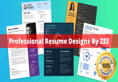 Design you a custom resume Professionally