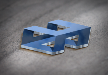 Create 3D Mockup Of Your Logo With 5 Different Variations