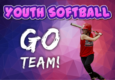 Add Sports Themed Photo Effects To Your Softball Photo