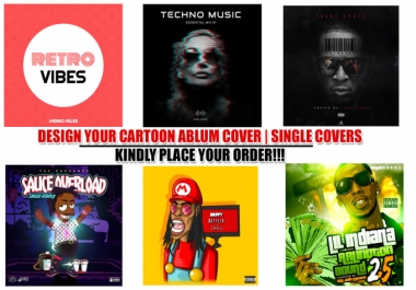 I will create an eye catching album covers