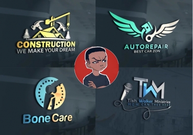 I Will Create 2 Professional 3D Logos With Unlimited Revisions