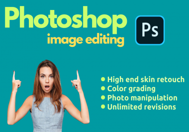 I will edit your photos in photoshop