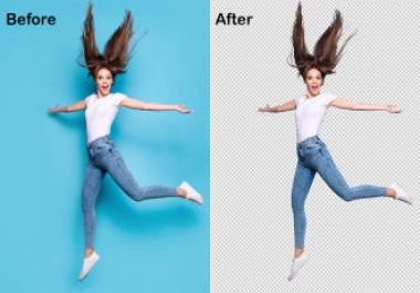I will remove background from 5 image professionally in 4 hour
