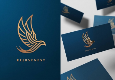 I will design your unique logo with brand guidelines