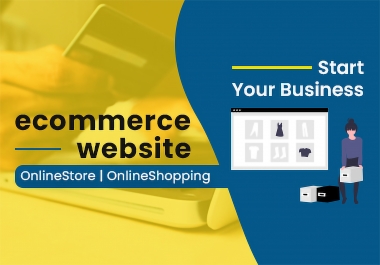 Build an impressive ecommerce online shopping website