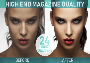Retouch high end fashion,  beauty,  product photography