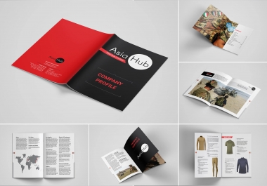 I can design professional brochure design