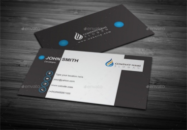 DESIGN STYLISH BUSINESS CARDS WITH FREE PSD