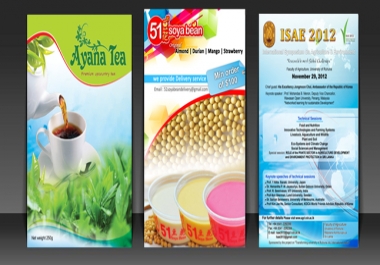 design HiGH qulity banner, header, logos, cover, web banner and any kind Hard Graphics