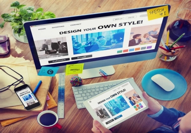 Design A Professional Website With SEO And Contact Form