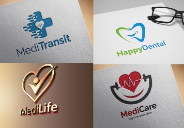 Design Medical,  Health Care,  Dental and Fitness Logo