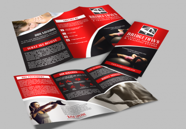 Professional brochures design Within one day
