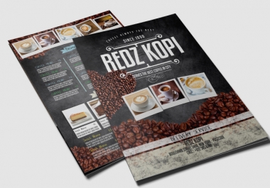 Make AMAZING flyer menu for your food business