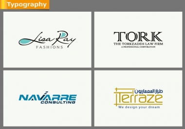 design an typography Logo