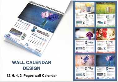 Make professional yearly calender for next year