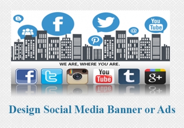 Design Social Media Banner And Ads