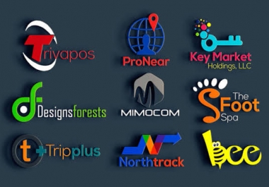 Design high quality 3d logos in cheap rate